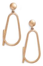 Women's Bp. Sculptural Loop Drop Earrings