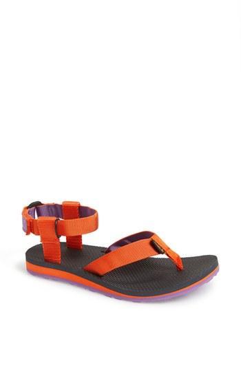 Teva 'original' Sport Thong Sandal Orange/ Purple