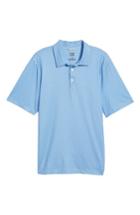 Men's Cutter & Buck Diamond Print Drytec Polo - Blue