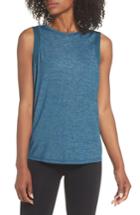 Women's Zella Barely There Tank, Size - Blue/green