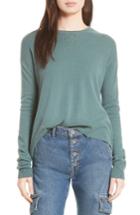 Women's Vince Boxy Cashmere Pullover - Blue/green