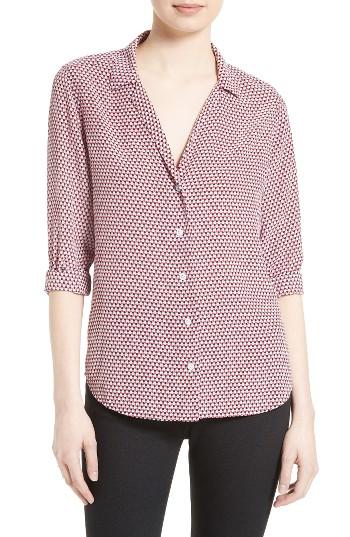Women's Equipment Adalyn Geo Print Silk Shirt