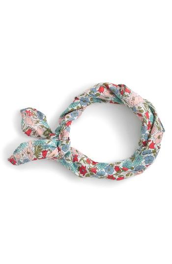Women's J.crew Liberty Print Bandana, Size - Orange
