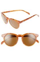 Women's Brightside Oxford 49mm Polarized Sunglasses - Light Brown/ Brown Polar