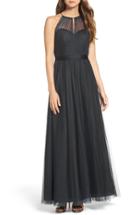 Women's Wtoo Tulle Halter Neck Gown