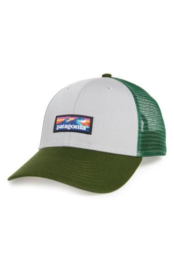 Men's Patagonia Board Short Trucker Hat - Grey