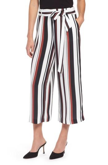 Petite Women's Halogen Wide Leg Crop Pants P - Ivory