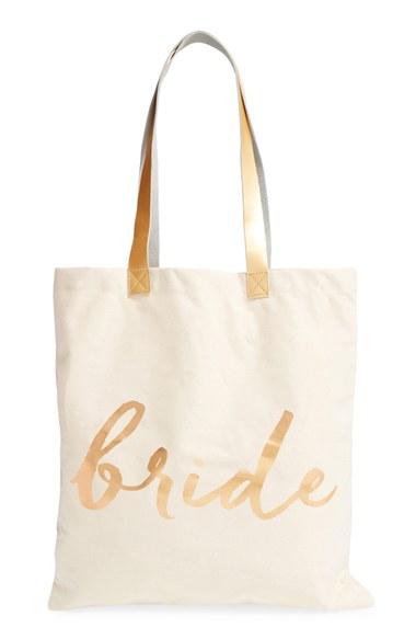 Rosanna 'bride' Canvas Tote - White