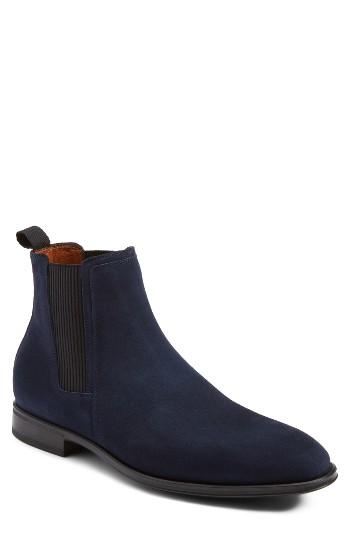 Men's Aquatalia Damon Chelsea Boot M - Blue
