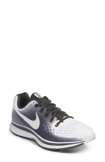 Women's Nike Air Zoom Pegasus 34 Le Running Shoe .5 M - White