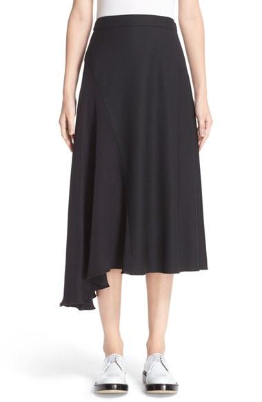 Women's Colovos Seasonless Asymmetrical Midi Skirt