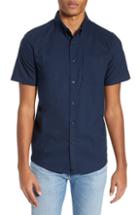 Men's Volcom Everett Oxford Shirt, Size - Blue