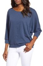 Women's Caslon Off-duty Dolman Sleeve Tee - Blue