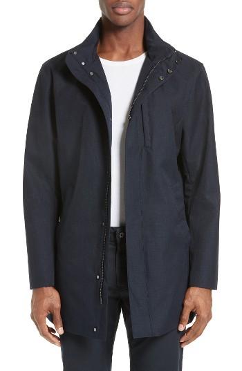 Men's Armani Collezioni Three Quarter Length Overcoat