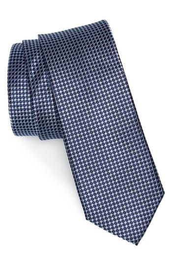 Men's 1901 Colombo Silk Tie, Size - Blue