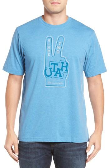 Men's Travis Mathew Utah T-shirt, Size - Blue