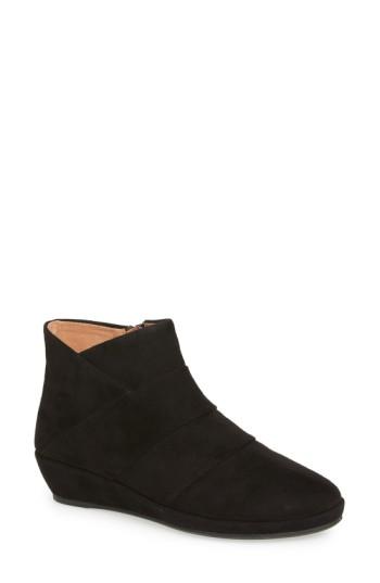 Women's Gentle Souls 'nori' Wedge Bootie M - Black