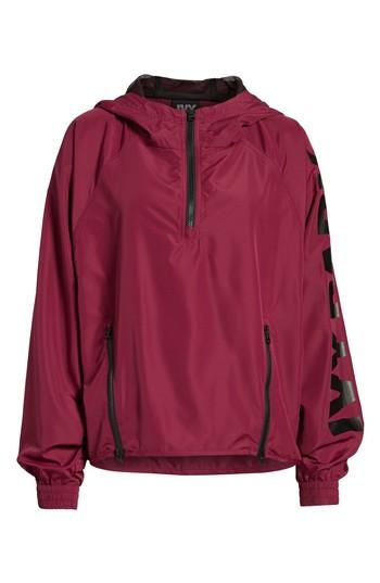 Women's Ivy Park Quarter Zip Hooded Jacket