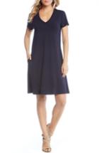 Women's Karen Kane Quinn Pocket Shift Dress - Blue