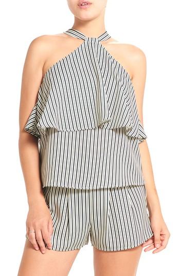 Women's Thieves Like Us Ruffle Halter Top