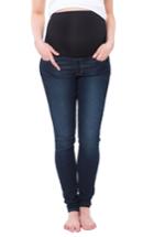 Women's Nom Maternity Soho Over The Belly Skinny Maternity Jeans - Blue