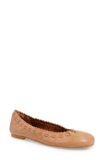 Women's See By Chloe 'jane' Ballerina Flat .5us / 36.5eu - Beige