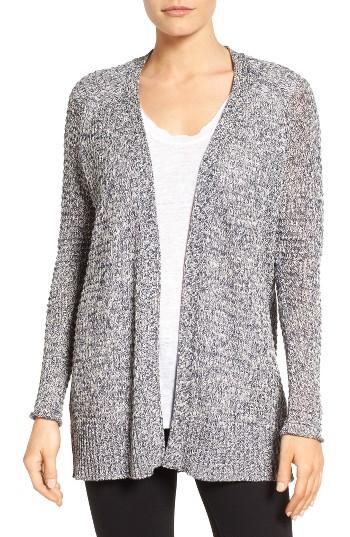 Women's Caslon Textured Cardigan - Blue