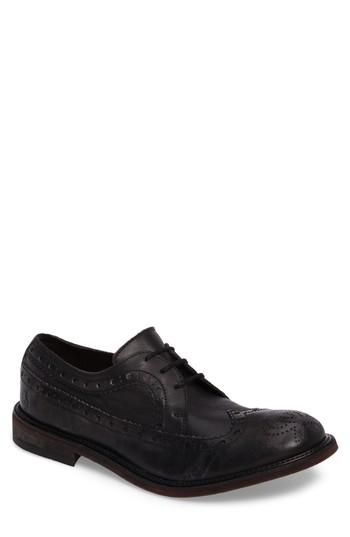 Men's Fly London Walt Wingtip Derby Us / 42eu - Black