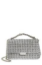 Stella Mccartney Small Woven Faux Leather Shoulder Bag -
