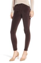 Women's Hudson Jeans Barbara High Waist Ankle Skinny Velvet Jeans - Beige
