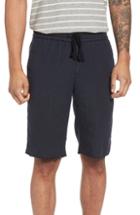Men's Vince Raw Hem Slim Fit Track Shorts, Size - Blue