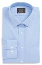 Men's Nordstrom Men's Shop Smartcare(tm) Traditional Fit Dress Shirt .5 - 32/33 - Blue