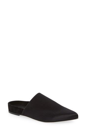 Women's Stuart Weitzman Studio Pointy Toe Flat Mule M - Brown