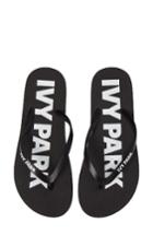 Women's Ivy Park Logo Flip Flops .5us / 38eu - Black
