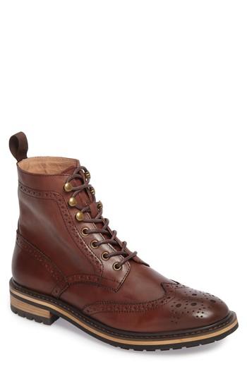 Men's 1901 Grange Wingtip Boot .5 M - Black