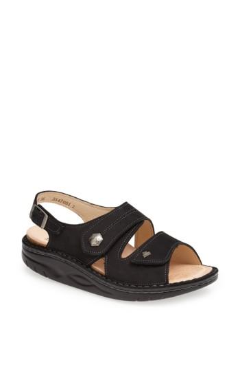 Women's Finn Comfort 'sparks' Sandal -10.5us / 41eu - Black
