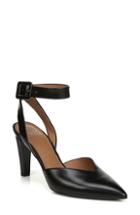 Women's Sarto By Franco Sarto Santi Ankle Strap Pump M - Black