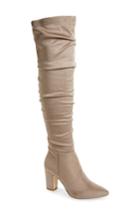 Women's Chinese Laundry Rami Slouchy Over The Knee Boot M - Grey