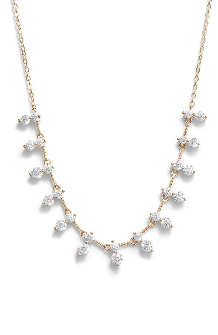 Women's Nordstrom Cubic Zirconia Collar Necklace