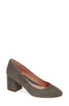 Women's Taryn Rose Rochelle Block Heel Pump M - Green