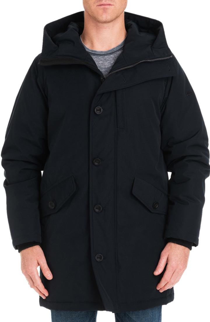 Men's Michael Kors Gardiner Water Resistant Snorkel Coat - Blue