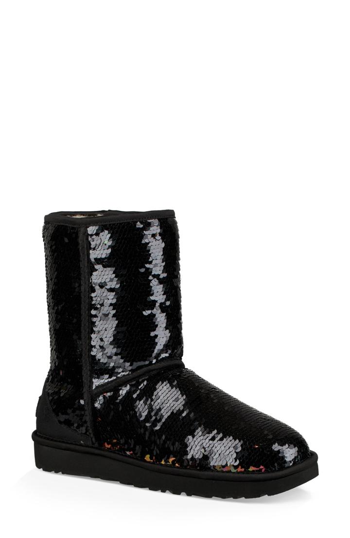 Women's Ugg Classic Short Sequin Boot