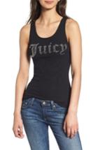 Women's Juicy Couture Juicy Gothic Embellished Tank - Black