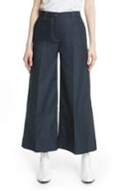 Women's Elizabeth And James Ace Wide Leg Crop Pants - Blue