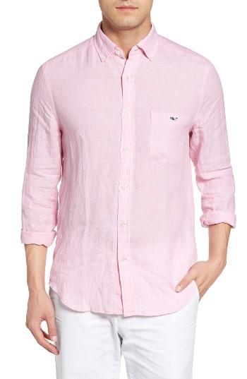Men's Vineyard Vines Tucker Classic Fit Linen Sport Shirt