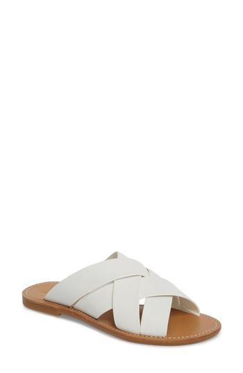 Women's Marc Fisher D Raida Slide Sandal, Size 9 M - White