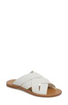 Women's Marc Fisher D Raida Slide Sandal, Size 9 M - White