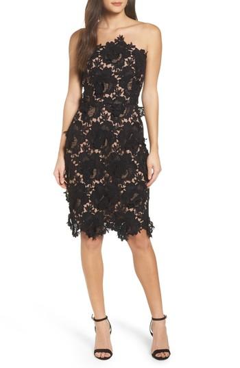 Women's Adelyn Rae Jade Lace Tube Dress - Black