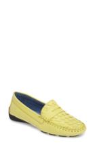 Women's Robert Zur 'petra' Driving Shoe .5 M - Yellow