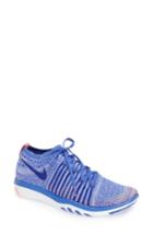 Women's Nike 'free Transform Flyknit' Training Shoe M - Blue
